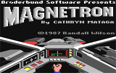 Magnetron (Brøderbund Software) - Screenshot - Game Title Image