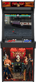 Tekken 3 - Arcade - Cabinet Image