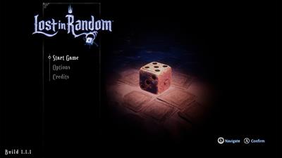 Lost In Random - Screenshot - Game Select Image