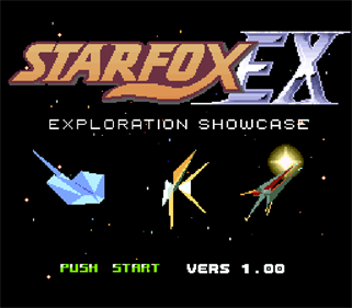 Star Fox: EX - Screenshot - Game Title Image