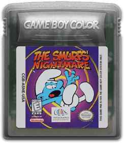 The Smurfs' Nightmare - Fanart - Cart - Front Image