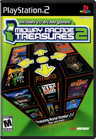 Midway Arcade Treasures 2 - Box - Front - Reconstructed Image