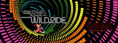Mr. Do!'s Wild Ride - Arcade - Marquee Image