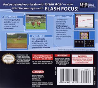Flash Focus: Vision Training in Minutes a Day - Box - Back Image