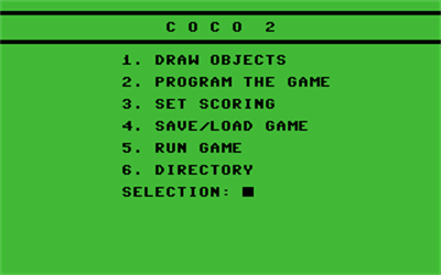 Coco II - Screenshot - Game Select Image