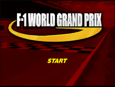 F-1 World Grand Prix - Screenshot - Game Title Image