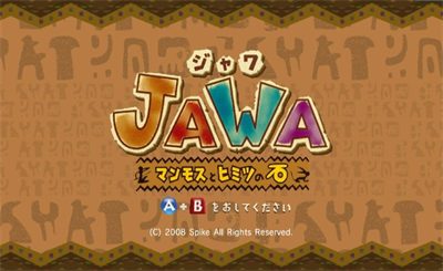 Jawa: Mammoth to Himitsu no Ishi - Screenshot - Game Title Image