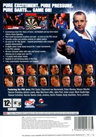 PDC World Championship Darts 2008 - Box - Back Image