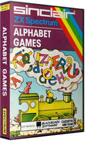 Alphabet Games - Box - 3D Image