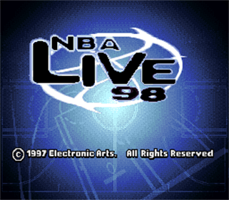 NBA Live 98 - Screenshot - Game Title Image