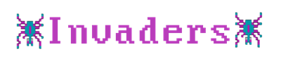 Invaders - Clear Logo Image