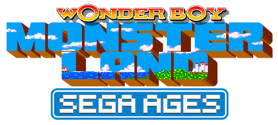 SEGA AGES Wonder Boy: Monster Land - Clear Logo Image