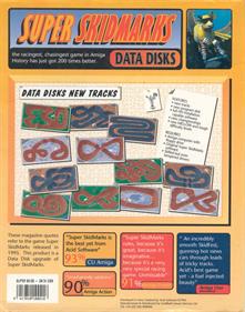 Super Skidmarks Data Disks - Box - Back Image
