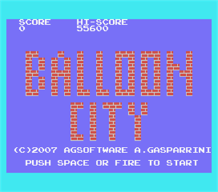 Balloon City - Screenshot - Game Title Image