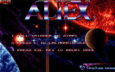 Aliex - Screenshot - Game Select Image