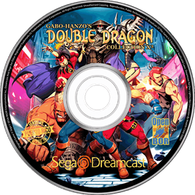 Double Dragon Revolution Gaiden X - Fanart - Disc Image