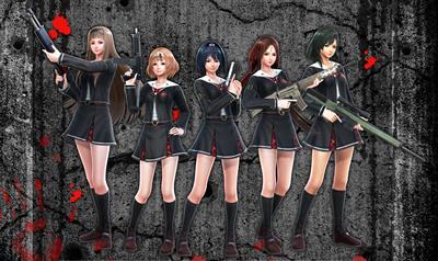 SG/ZH School Girl/Zombie Hunter - Fanart - Background Image