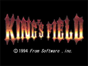 King's Field (JP) - Screenshot - Game Title Image