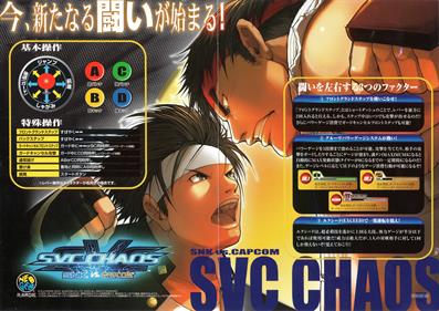 SNK vs. Capcom: SVC Chaos - Arcade - Controls Information Image