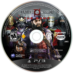Deadliest Warrior: The Game - Fanart - Disc Image