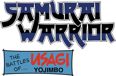 Samurai Warrior: The Battles of.... Usagi Yojimbo - Clear Logo Image