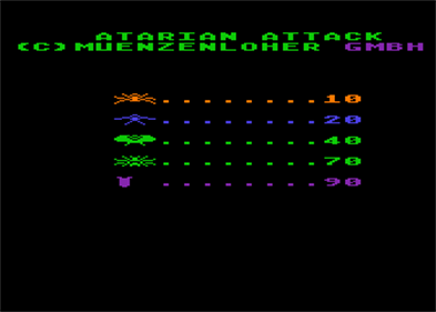 Atarian Attack - Screenshot - Game Title Image