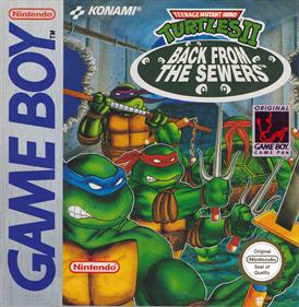 Teenage Mutant Ninja Turtles II: Back from the Sewers - Box - Front - Reconstructed Image