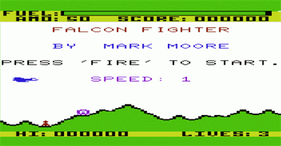 Falcon Fighter - Screenshot - Game Title Image