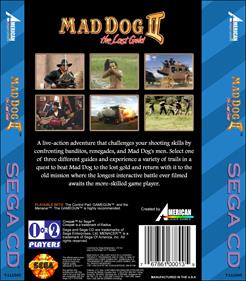 Mad Dog II: The Lost Gold - Box - Back - Reconstructed Image