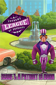 Supreme League of Patriots Issue 1: A Patriot Is Born - Box - Front Image