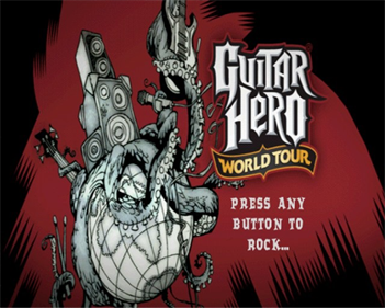 Guitar Hero: World Tour - Screenshot - Game Title Image