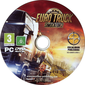 Euro Truck Simulator 2 - Disc Image