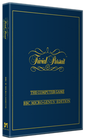 Trivial Pursuit: The Computer Game: BBC Micro-Genus Edition - Box - 3D Image