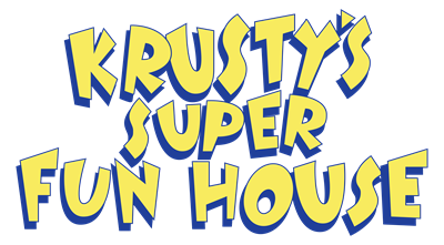 Krusty's Super Fun House - Clear Logo Image