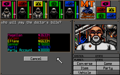 MegaTraveller 1: The Zhodani Conspiracy - Screenshot - Gameplay Image