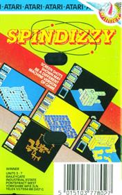 Spindizzy - Box - Back Image