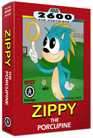 Zippy the Porcupine - Box - 3D Image