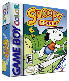 Snoopy Tennis - Box - 3D Image