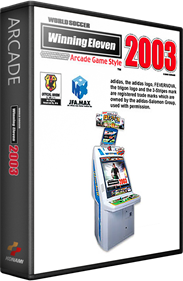 World Soccer Winning Eleven Arcade Game 2003 - Box - 3D Image