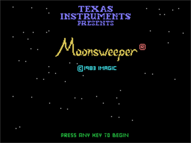 Moonsweeper - Screenshot - Game Title Image