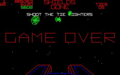 Star Wars: The Empire Strikes Back - Screenshot - Game Over Image