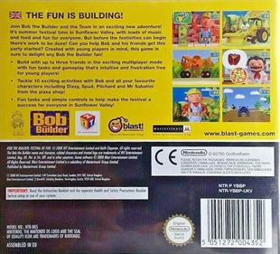 Bob the Builder: Festival of Fun - Box - Back Image