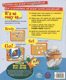 Freddi Fish's One-Stop Fun Shop - Box - Back Image