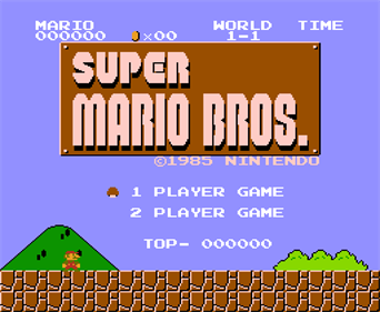Super Mario Bros. 25th Anniversary Edition - Screenshot - Game Title Image