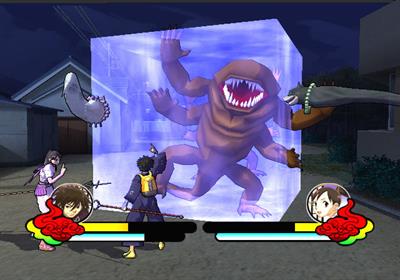 Kekkaishi: Kokubourou no Kage - Screenshot - Gameplay Image