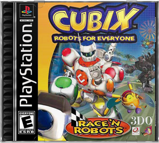 Cubix: Robots for Everyone: Race 'n Robots - Box - Front - Reconstructed Image