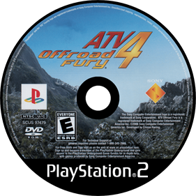 ATV Offroad Fury 4 - Disc Image