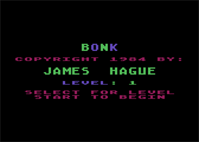 Bonk - Screenshot - Game Title Image