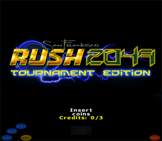 San Francisco Rush 2049: Tournament Edition - Screenshot - Game Title Image