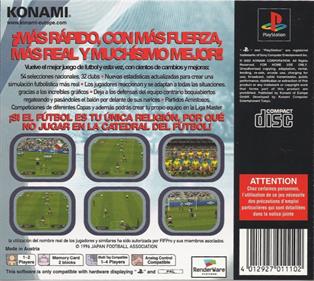 Pro Evolution Soccer 2 - Box - Back Image